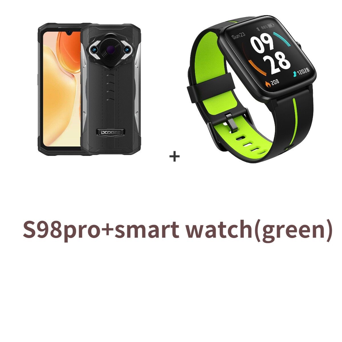 【available】Original And New DOOGEE S98 Pro Rugged Phone 8GB+256GB Thermal Imaging camera Phone Helio G96 33W Fast Charge IP68/IP69K Cellphone smartphone