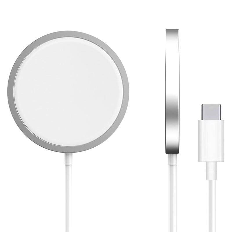 DVB Magnetic Wireless Charger for iPhone11/12/13 15W Qi Magnetic Wireless Charger Pad Magnetic Wireless Charger Wireless Charger Pad for AirPods