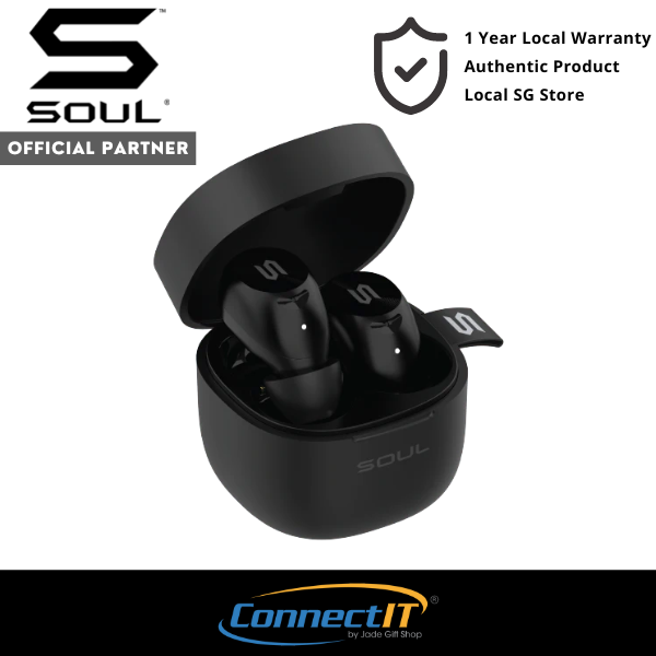 SOUL S-TRACK 24 Hours Total Playtime IPX4 Water Resistant USB-C Charging(1 Year Local Warranty)