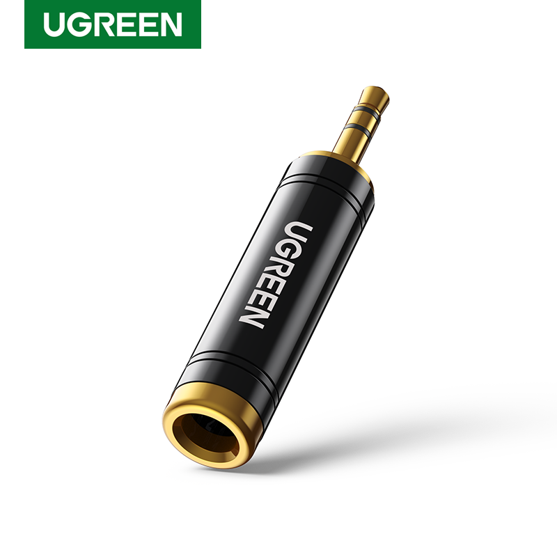 UGREEN 3.5MM to 6.35MM Audio Adapter Speaker, Sound Console, Digital, Piano, Guitar Adapter